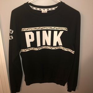 Pink crew neck